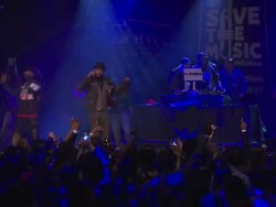 PERFORMANCE - French Montana at The VH1 Save The Music Foundation's "Songwriter Music Series" With Swizz Beats Stock Footage