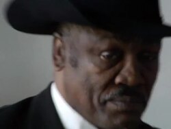B-Roll: Joe Frazier photo shoot. Stock Footage