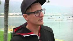 Sailors gather for Olympics test event, concerned about water pollution News Clip