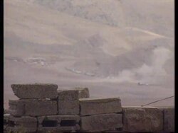 IRAQ: FURTHER EXCHANGES OF ARTILLERY FIRE BETWEEN KDP &amp; PUK News Clip