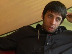 INTERVIEW: Example on Pop music and peoples buying habits  Stock Footage
