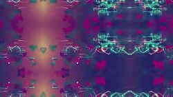 Digital Hearts Stock Footage