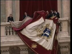 Pilgrims And Tourists In St Peter Square React To Election News Clip