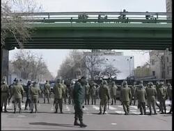 Anti-cartoon protest outside French embassy News Clip