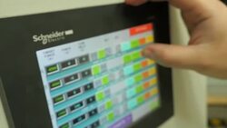 Workers at a Stafford glass factory News Clip