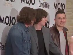 Arctic Monkeys on the Red Carpet at the Mojos News Clip
