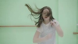 Teenage girl dancing hip hop Stock Footage