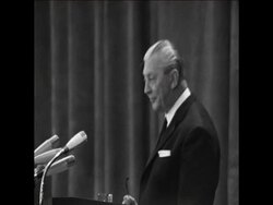 SYND 23 5 67 KIESINGER ELECTED CHAIRMAN OF DEMOCRATIC PARTY News Clip