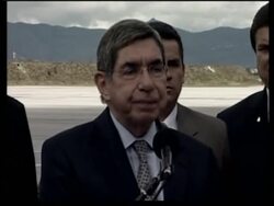 LatAm, CentAm leaders arrive for President Uribe's inauguration News Clip