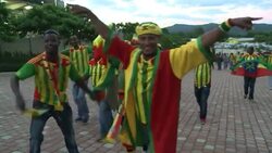 CLEAN : Football Champions Zambia held News Clip