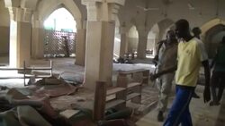 Aftermath of blast at mosque which killed 35, injured in hospital, security News Clip