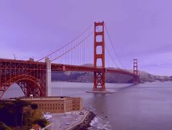 GOLDEN GATE BRIDGE 02 Stock Footage