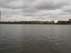 Jefferson and Washington Memorial Stock Footage