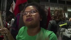 VOICED : Protesta contra plan de austeridad de Rousseff News Clip