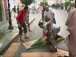 Rebels Celebrate in Tripoli Suburbs News Clip