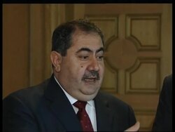 EDIT Blair-Iraq bilat, announce handover brought forward News Clip