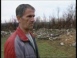 KOSOVO: LUBENIC: ALBANIAN MEMORIAL News Clip