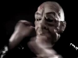 Old Rocker on Black Stock Footage