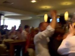 People Celebrate at Portrush Golf Club News Clip