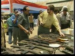 WEST TIMOR: MEGAWATI REFUSES TO SPEAK TO GANG MEMBERS News Clip