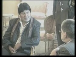Morales meets Brazilian ForMin for talks on gas nationalisation News Clip