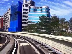 Driving in Taipei Stock Footage