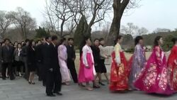 Crowds visit Kim Il Sung's birth place, vox pops as key anniversary nears News Clip