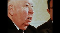 SYND 1 5 80 1974 HITCHCOCK PRESS CONFERENCE News Clip