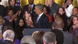 In a showdown of sorts between President Obama and Senate Republicans, the Supreme Court took on a highly charged political issue Monday: a president's ability to make recess appointments to positions that typically require Senate confirmation. (Jan. 13) News Clip