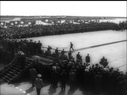 HERO'S WELCOME FOR TITOV News Clip