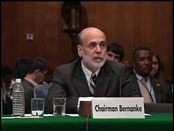 Federal Reserve Chairman Ben Bernanke said Wednesday that the worsening financial crisis could prove a major weight on U.S. business growth and pledged to 'act as needed' to brace the wobbly economy. News Clip