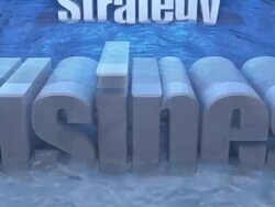 (Loop) Business Strategy Concept with Waves Stock Footage