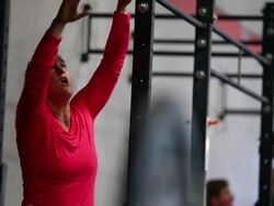CrossFit: Workout Regimen With A Fiercely Loyal Following Stock Footage