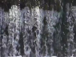 MS SLO MO Barrage on Sarre River / Sarrebourg, Lorraine, France Stock Footage