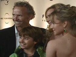 NBC, Universal, and Focus Features 2007 Golden Globes Party Stock Footage