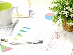 HD:Office equipment for work Stock Footage