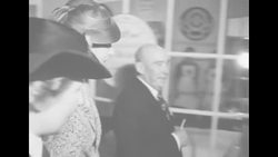 Princess Marina, Duchess of Kent, visits WRNS shop in London during World War II News Clip