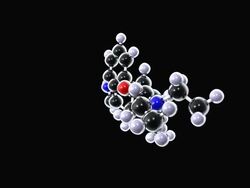 LSD molecule Stock Footage