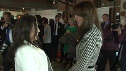 The Duchess of Cambridge Visits The Anna Freud Centre News Clip