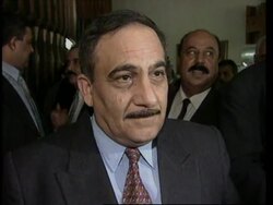 (V) IRAQ: PARLIAMENT MEETS TO DISCUSS UN RESOLUTIONS News Clip