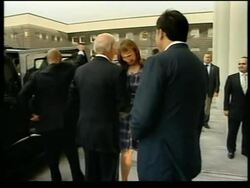 WRAP Anti-govt protesters gather as Biden visits; US VP at banquet; concert News Clip