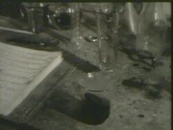 Chemical reaction in a beaker Stock Footage