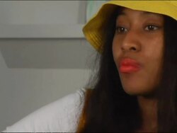 VV Brown Interview (clip 3, cam B) Stock Footage