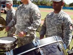 Veterans Day Parade Winds Through Miami Beach Stock Footage