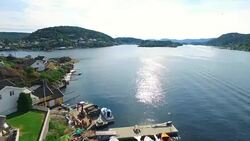 Kragero tranquility Stock Footage