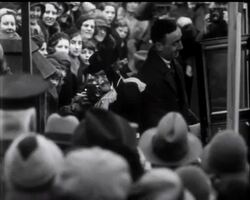 Mr Walter Elliot Weds Miss Tennant News Clip