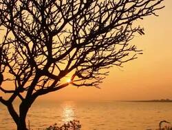 Sunset / Sunrise over sea Stock Footage