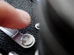 Analog Camera - Shutter Timer Stock Footage