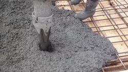 Pouring concrete Stock Footage