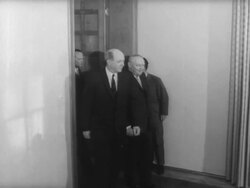 Secretary of State Dean Rusk visits Bohn, Germany Stock Footage